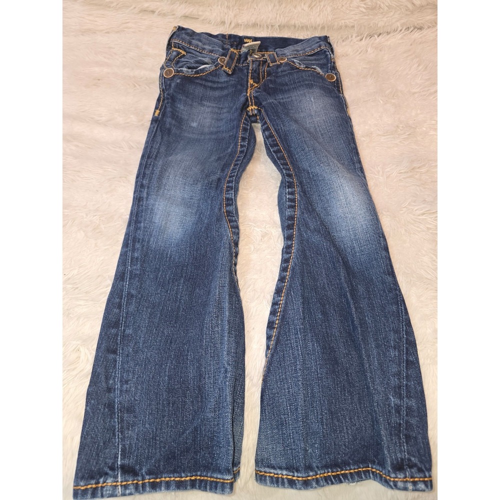 True Religion Kids Dark Blue Flared Jeans